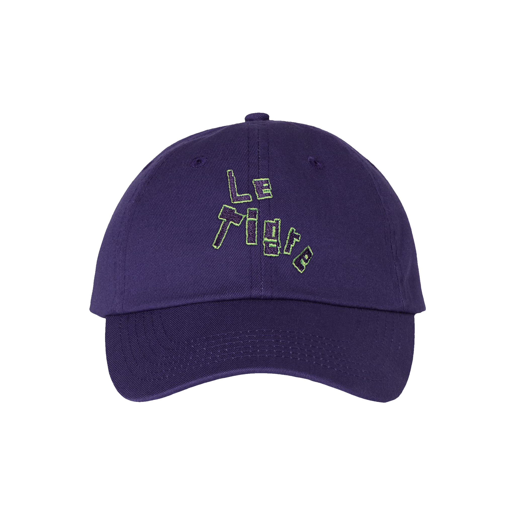Broken Logo Hat - Purple