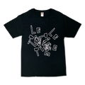 Broken Logo Tee - Black