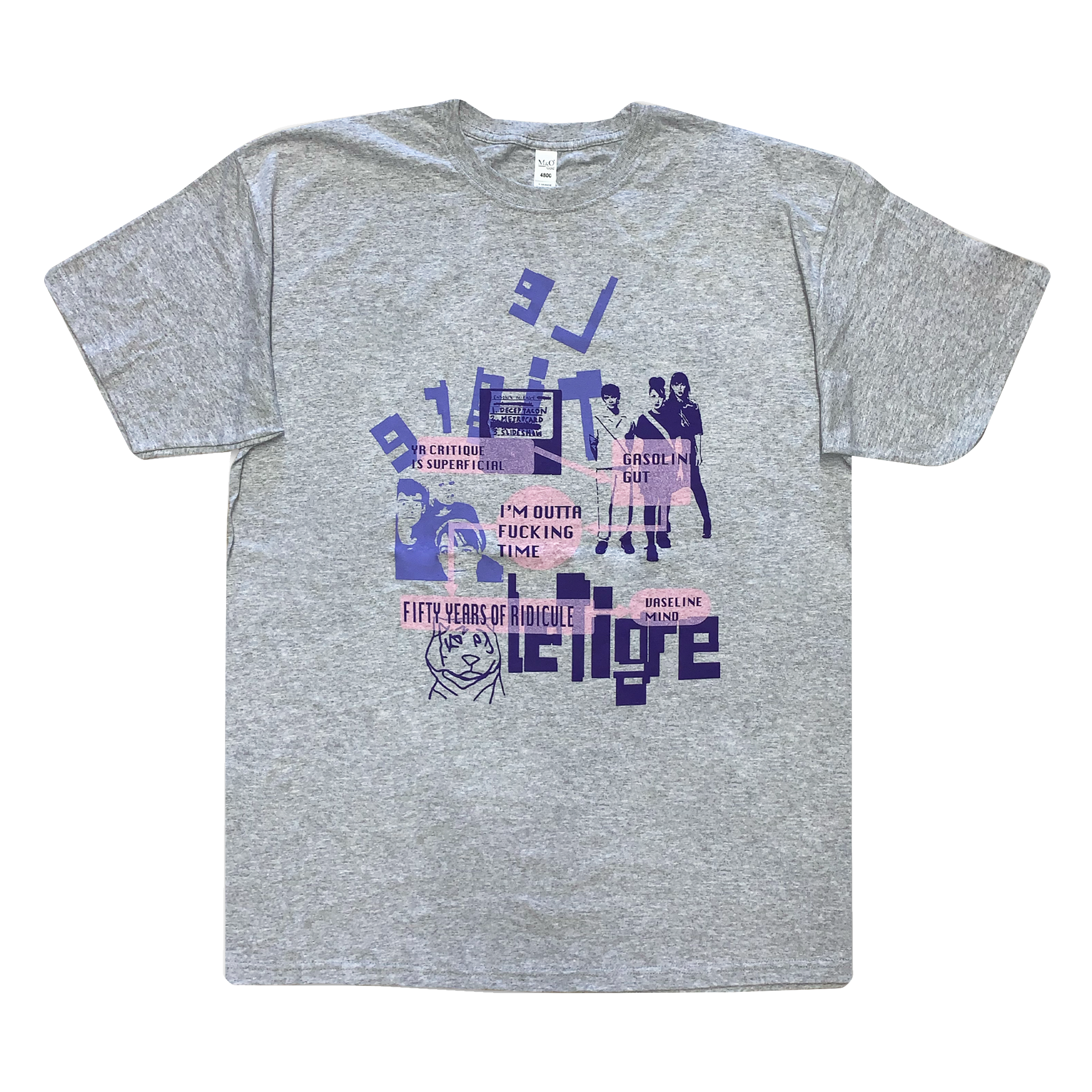 Ridicule Tee - Heather Grey