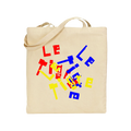 Broken Logo Tote - Natural